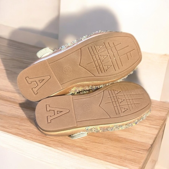 Girl’s Princess Mary Jane Shoes – Bowknot & Rhinestone – US Toddler: 6.5 - Picture 4 of 11